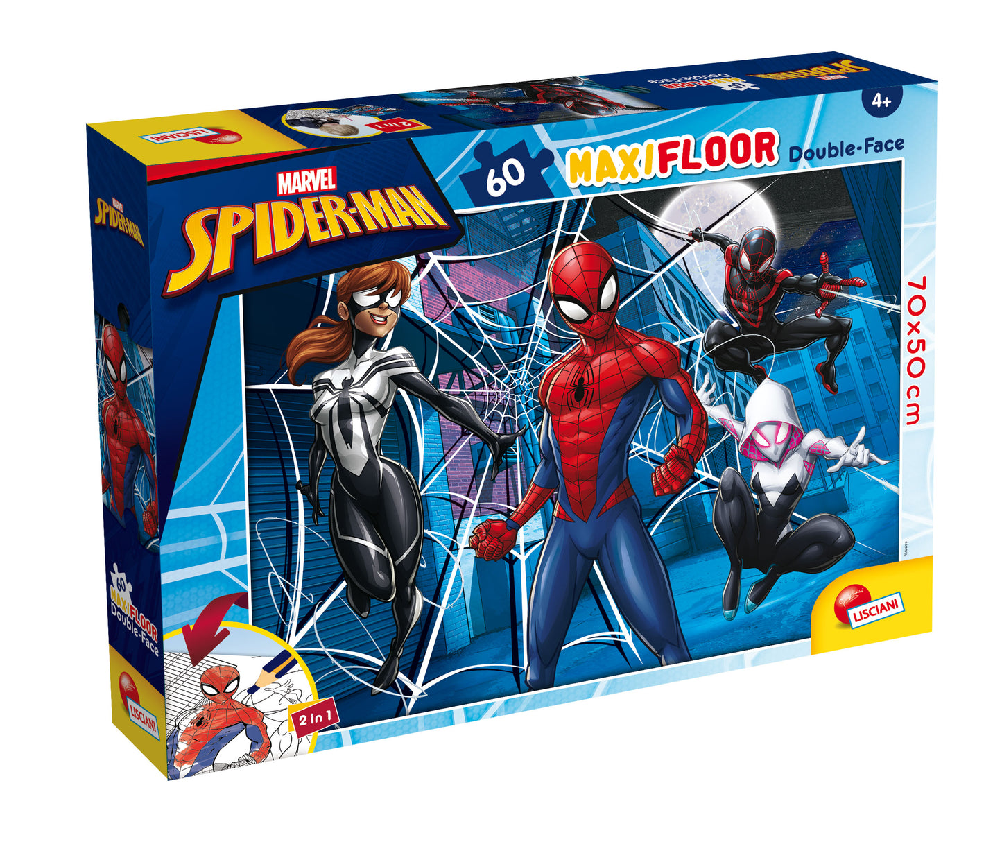 MARVEL PUZZLE DF MAXI FLOOR 60 SPIDERMAN