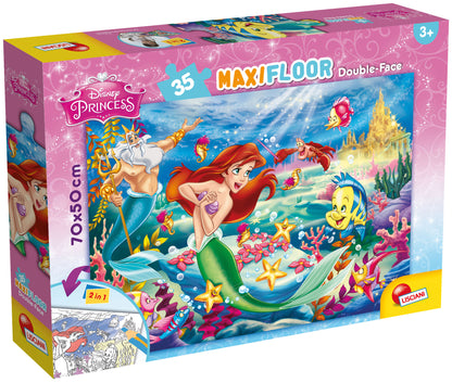 DISNEY PUZZLE DF MAXI FLOOR 35 THE LITTLE MERMAID