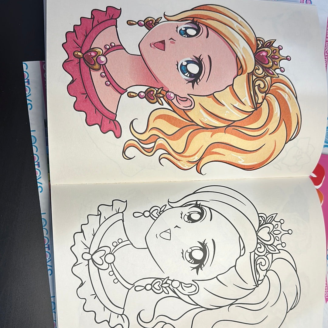 LIBRO COLORO LE PRINCIPESSE