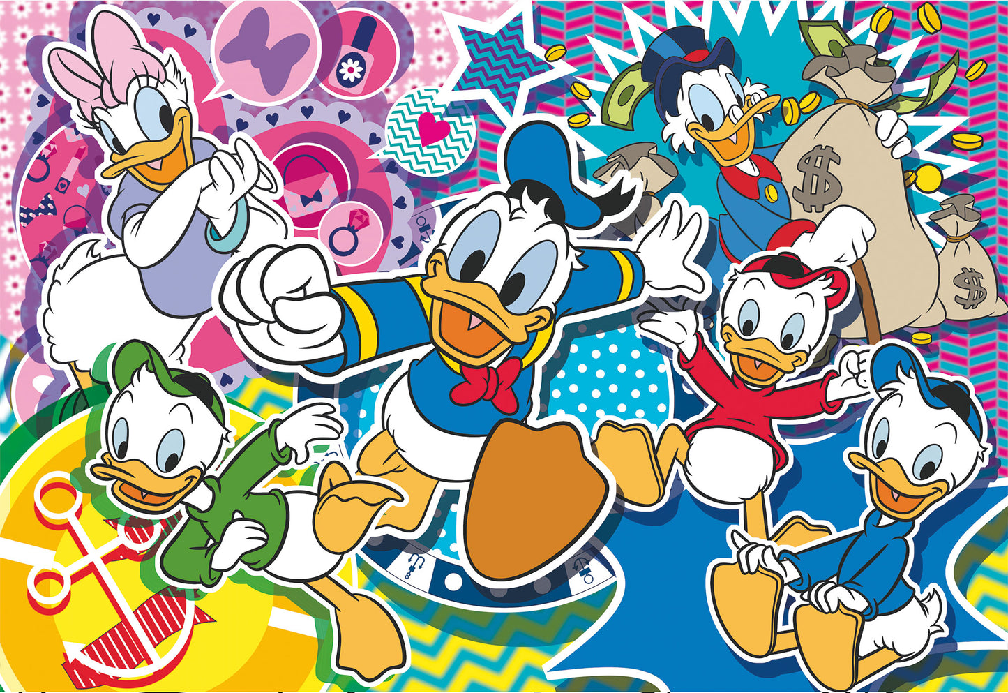 DISNEY PUZZLE DF MAXI FLOOR 108 PAPERINO