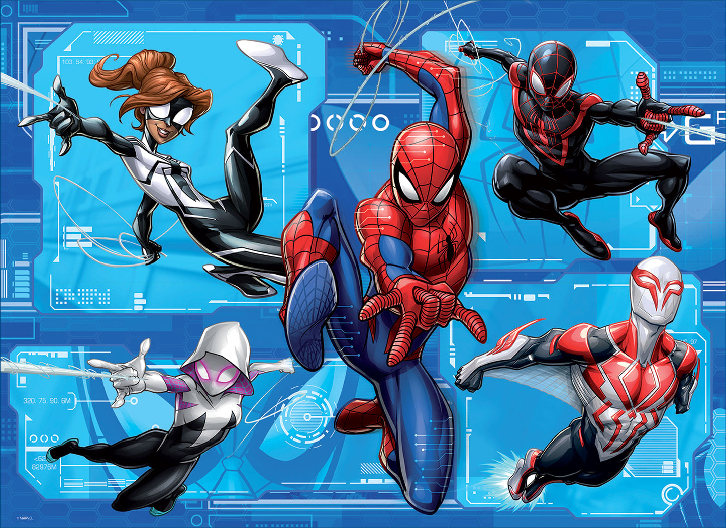 MARVEL PUZZLE DF MAXI FLOOR 108 SPIDER-MAN