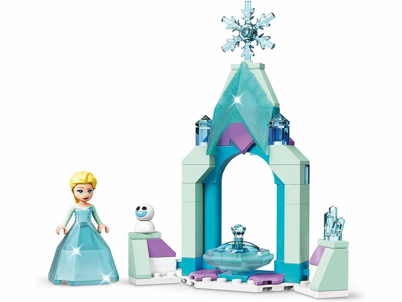 LEGO DISNEY PRINCESS IL CORTILE DEL CASTELLO DI ELSA 43199