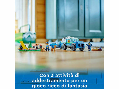 LEGO CITY POLICE ADDESTRAMENTO CINOFILO 60369