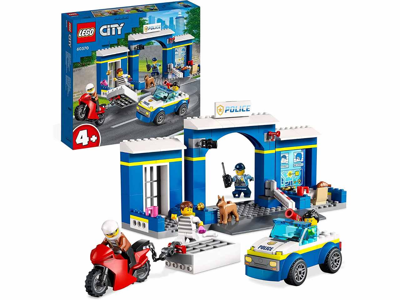 LEGO CITY POLICE INSEGUIMENTO ALLA STAZIONE DI POLIZIA 60370