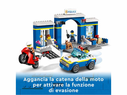 LEGO CITY POLICE INSEGUIMENTO ALLA STAZIONE DI POLIZIA 60370