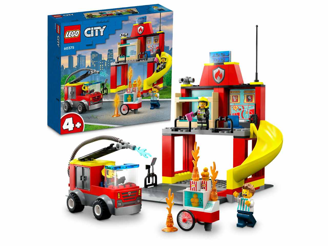 LEGO CITY FIRE CASERMA DEI POMPIERI 60375