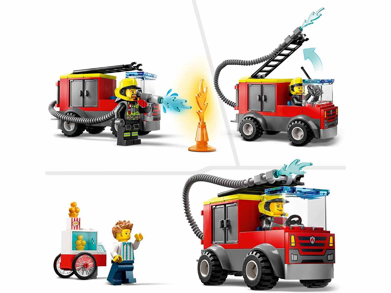 LEGO CITY FIRE CASERMA DEI POMPIERI 60375