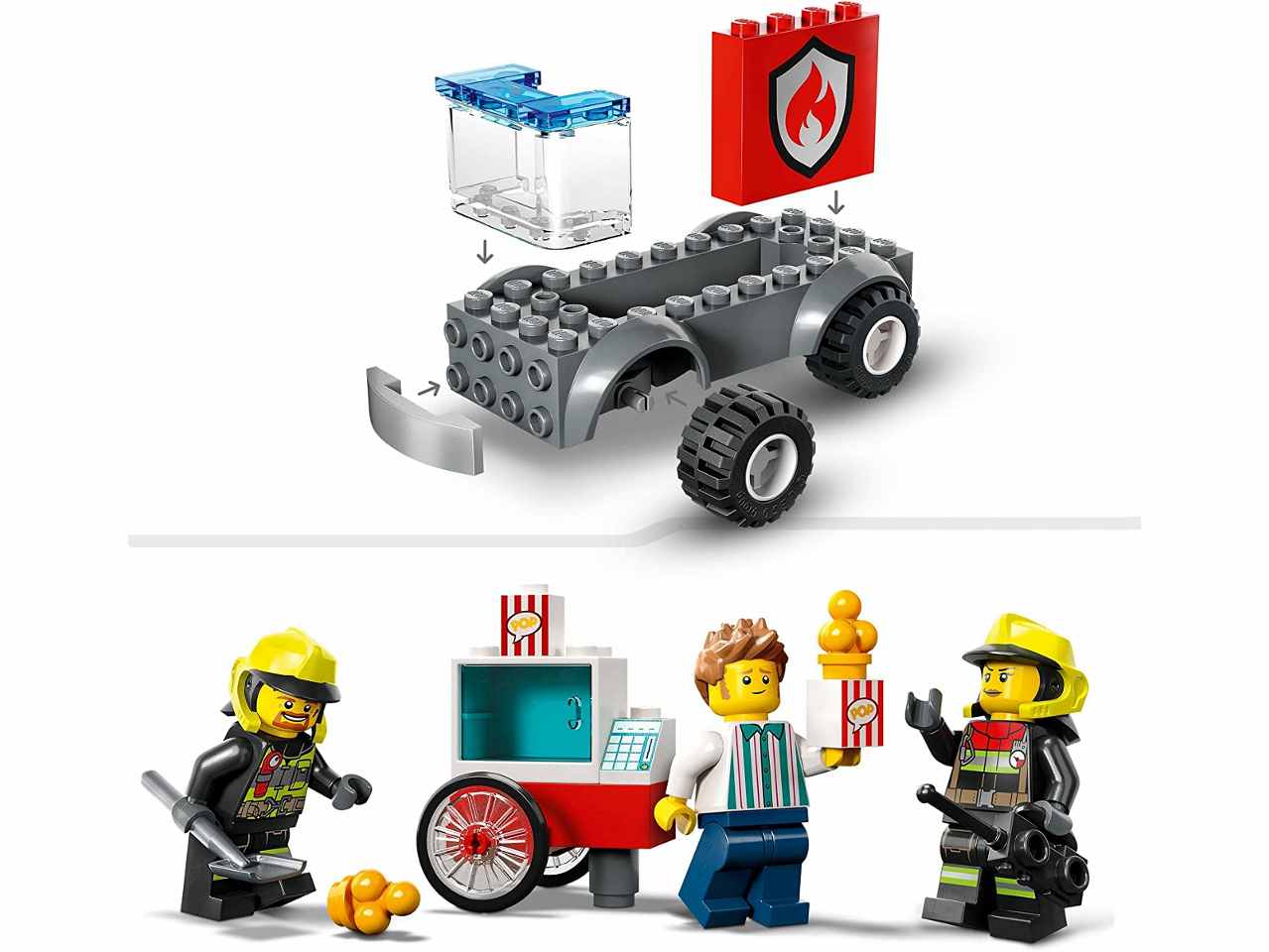 LEGO CITY FIRE CASERMA DEI POMPIERI 60375