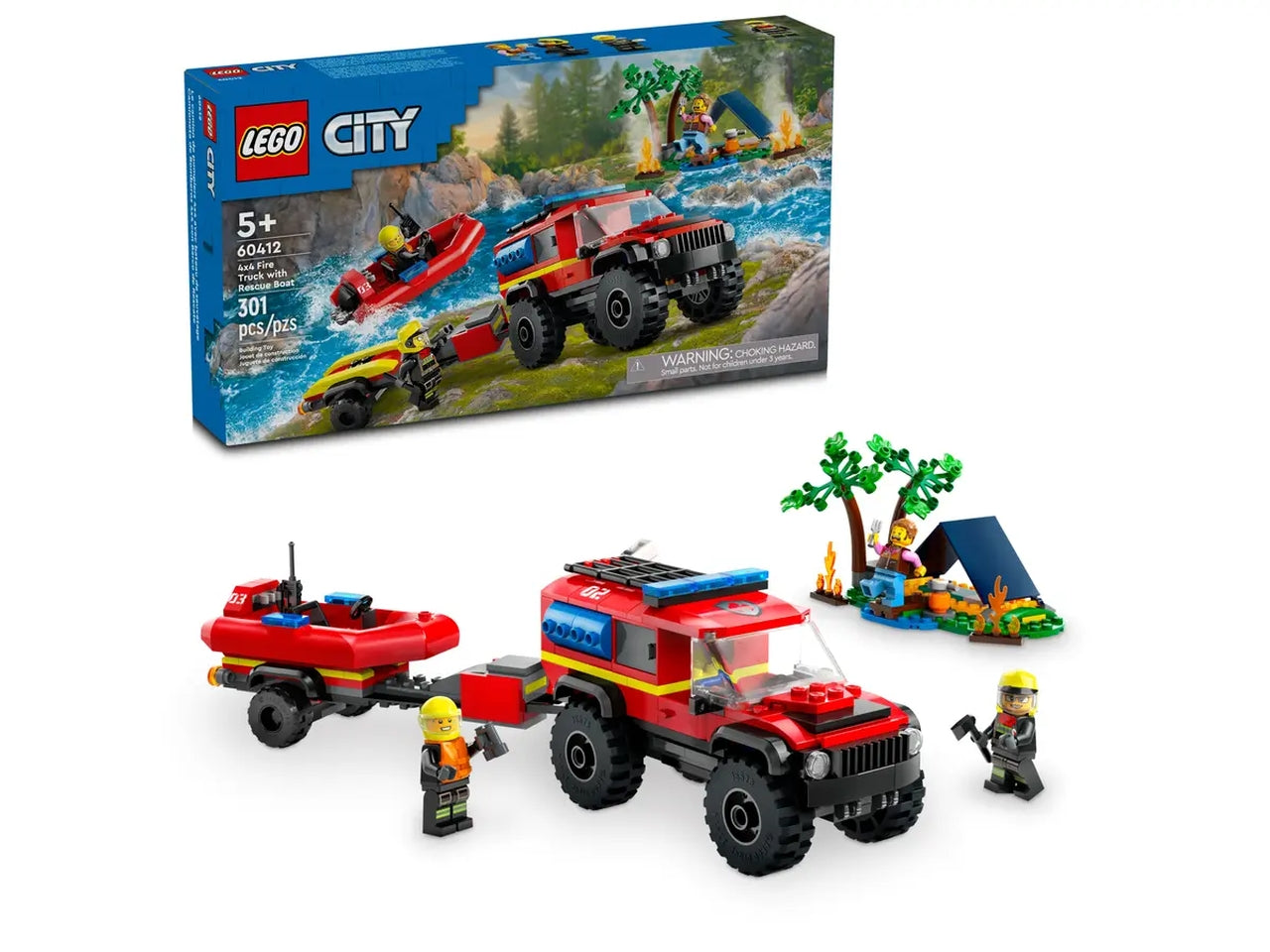 LEGO CITY FIRE FUORISTRADA 60412