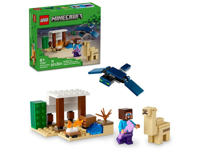 LEGO MINECRAFT SPEDIZIONE DI STEVE NEL DESERTO 21251