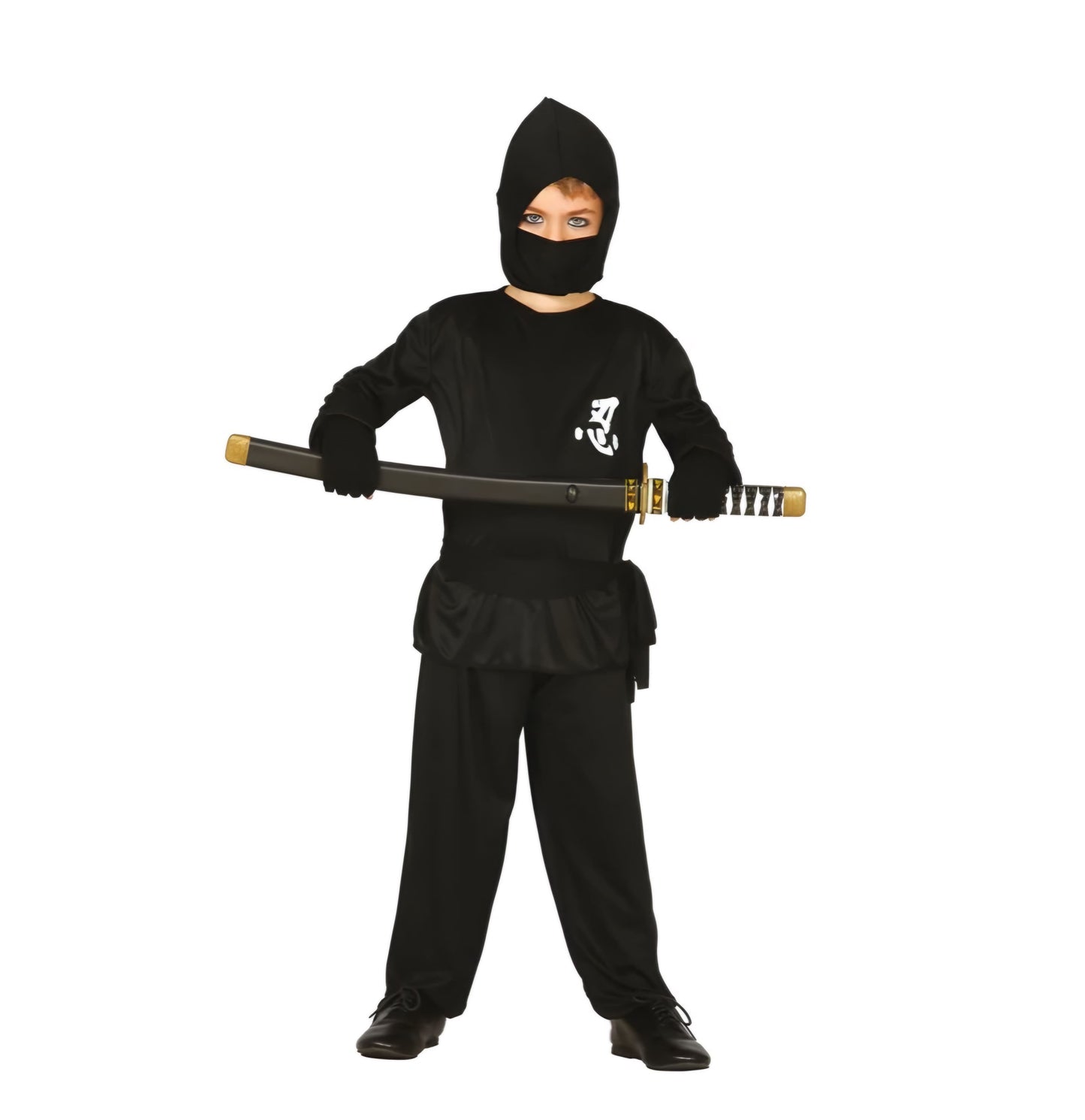 COSTUME DA NINJA DA BAMBINO TAGLIA 5-6 ANNI