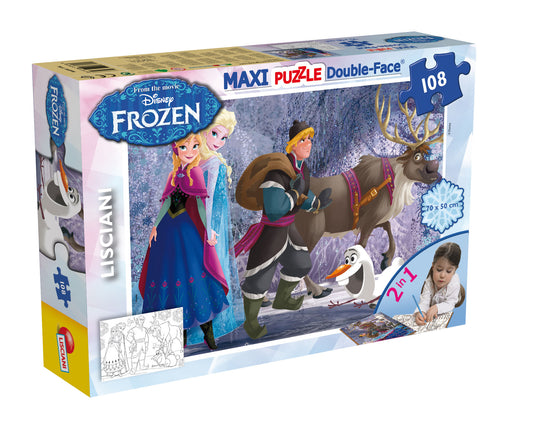 DISNEY PUZZLE DF MAXI FLOOR 108 FROZEN ON THE WALK