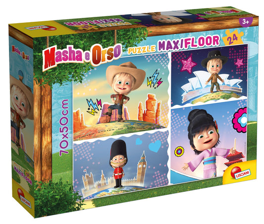 MASHA PUZZLE MAXIFLOOR 24 - E' FANTASTICO!