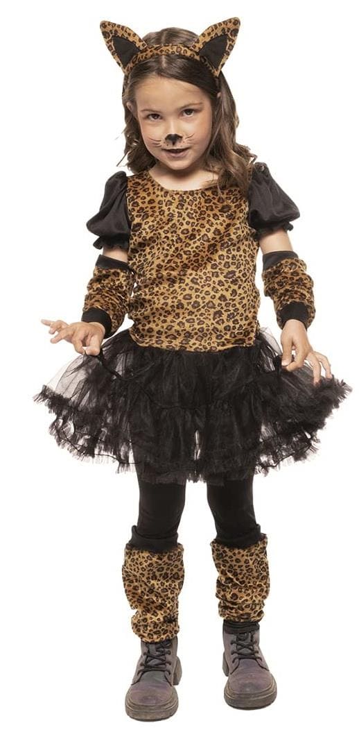 COSTUME LEOPARDO TAGLIA M 5-7 ANNI