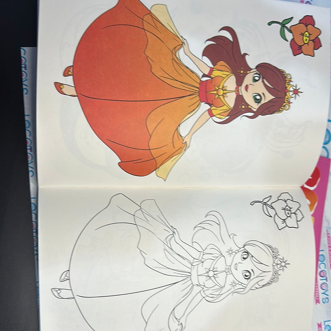 LIBRO COLORO LE PRINCIPESSE