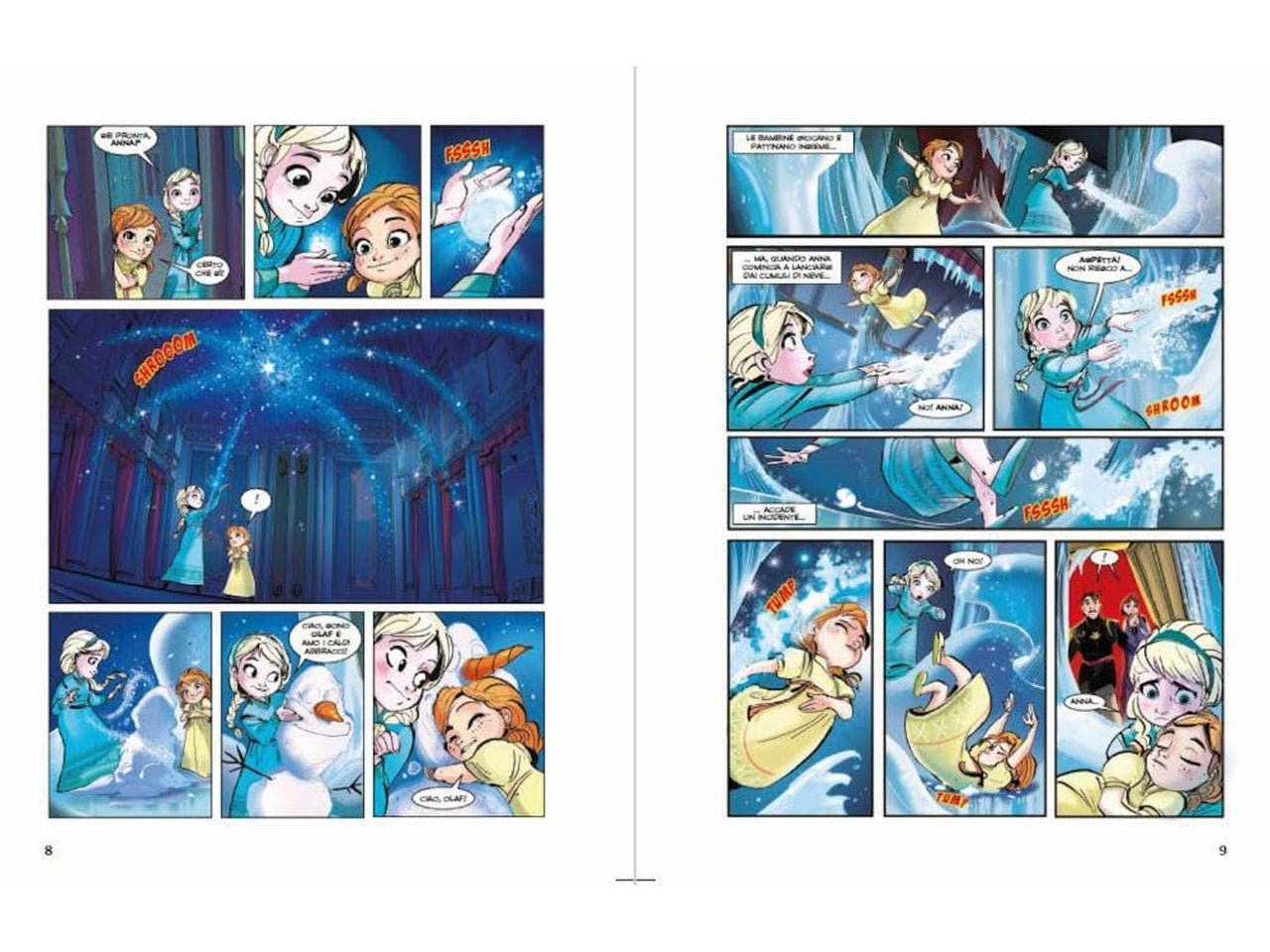 FROZEN STORIA A FUMETTI