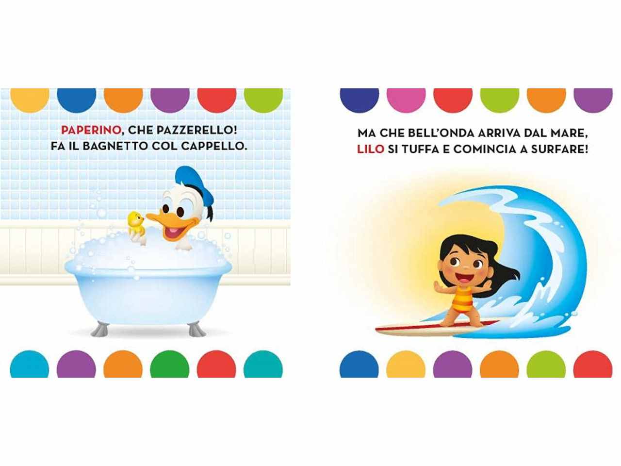 DISNEY BABY BABY LIBRO BAGNO