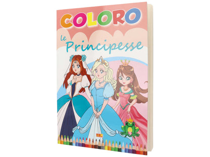 LIBRO COLORO LE PRINCIPESSE