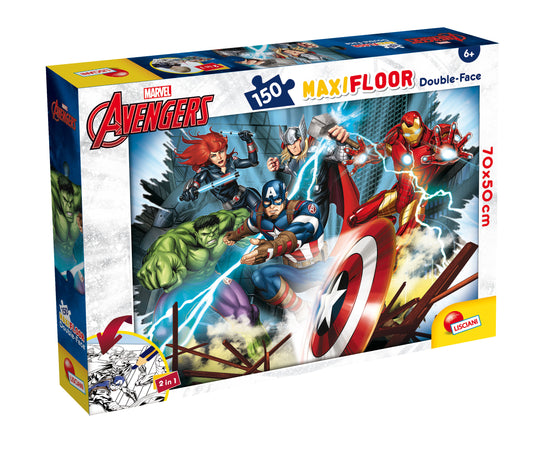 MARVEL PUZZLE DF MAXI FLOOR 150 AVENGERS