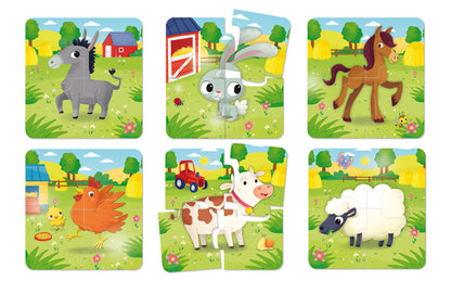 CAROTINA BABY PUZZLE LA FATTORIA