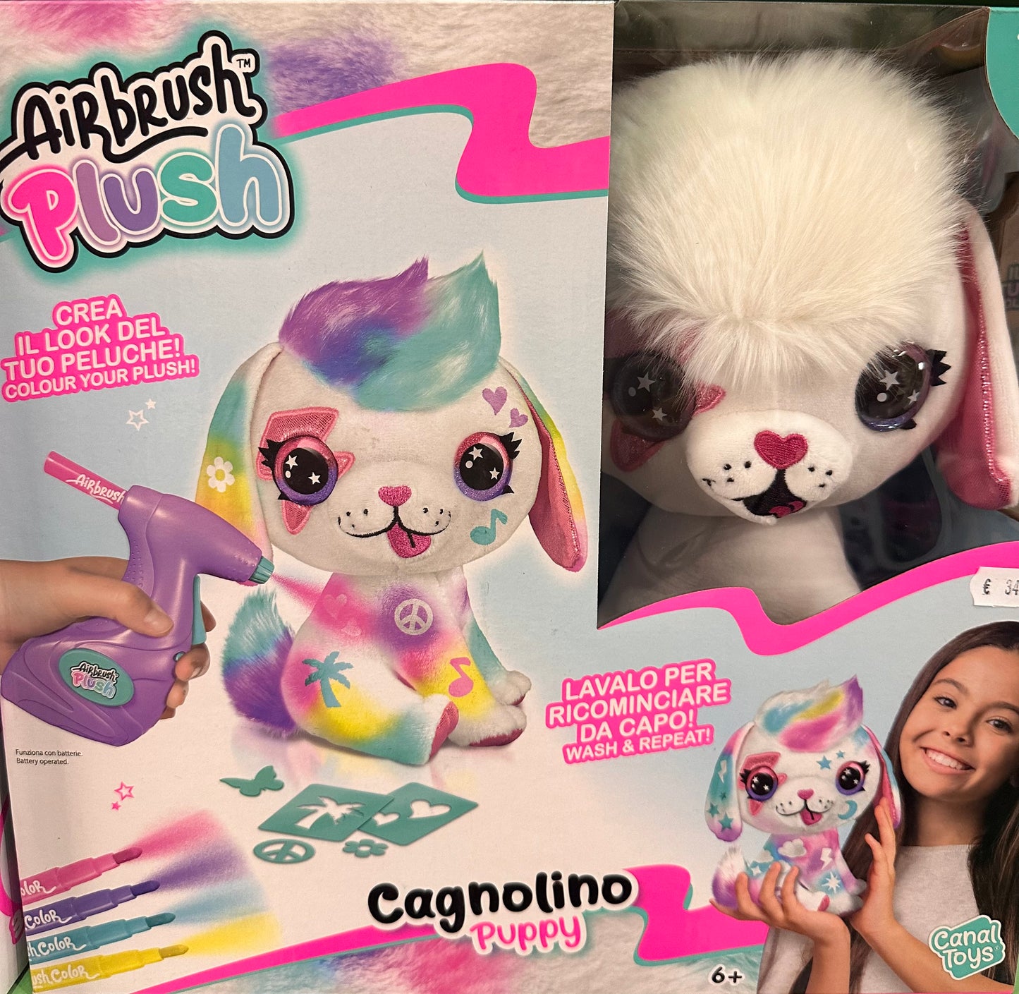 Airbrush Plush Cagnolino