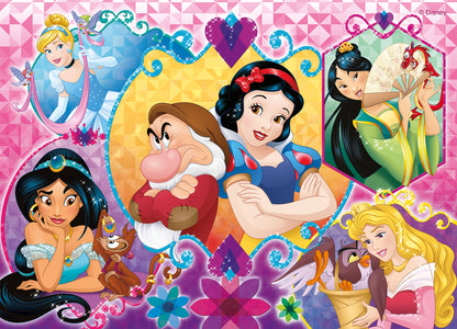 DISNEY PUZZLE MAXIFLOOR 2 x 24 PRINCESS