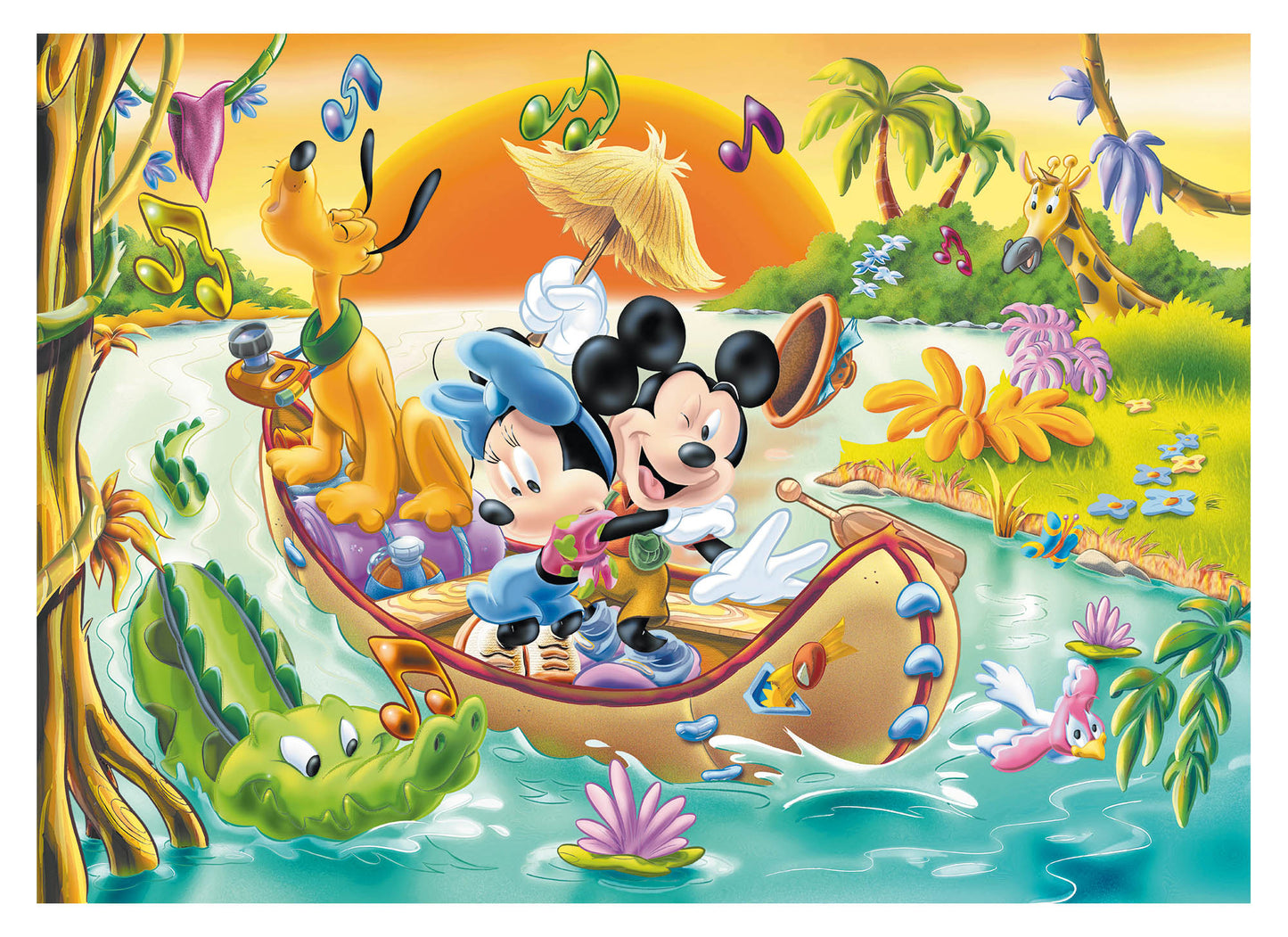 DISNEY PUZZLE DF MAXI FLOOR 60 MICKEY