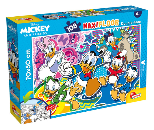 DISNEY PUZZLE DF MAXI FLOOR 108 PAPERINO