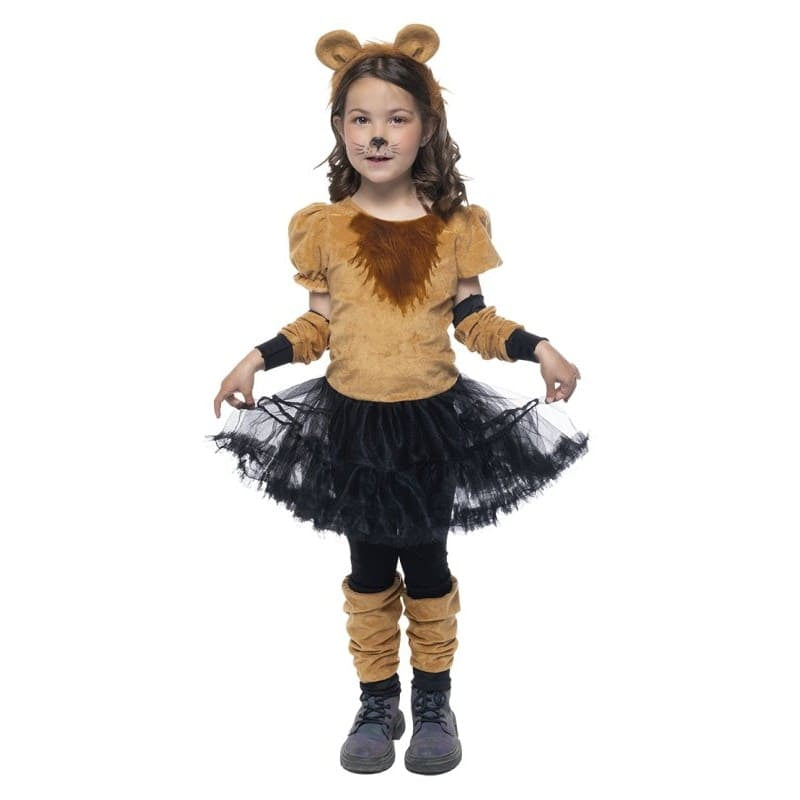 COSTUME LEONESSA TAGLIA M 5-6 ANNI