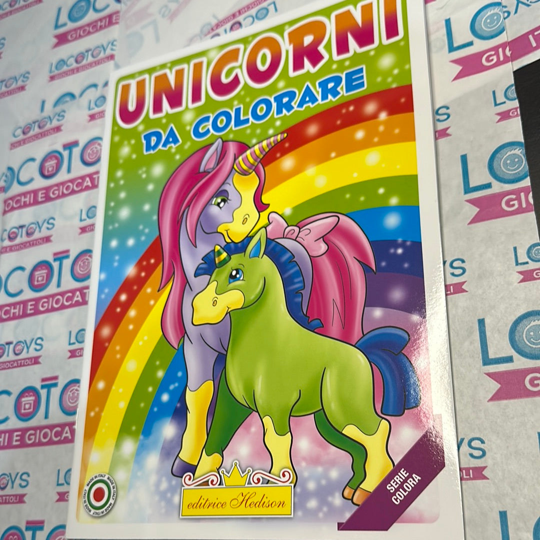 LIBRO COLORA GLI UNICORNI 1189