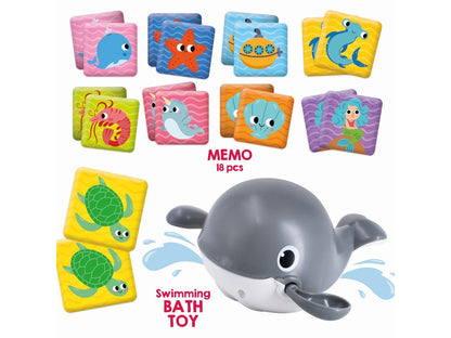 CAROTINA BABY OCEAN FUN BATH TOYS DISPLAY 9