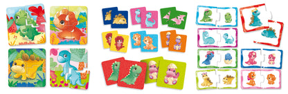 CAROTINA BABY DINOLAND (PUZZLE + 3D)