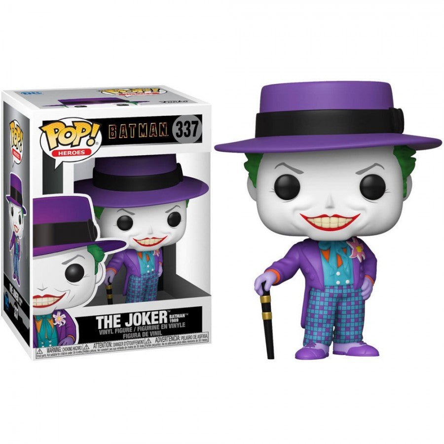 FUNKO POP Batman 1989 The Joker Cappello w/Chase 337