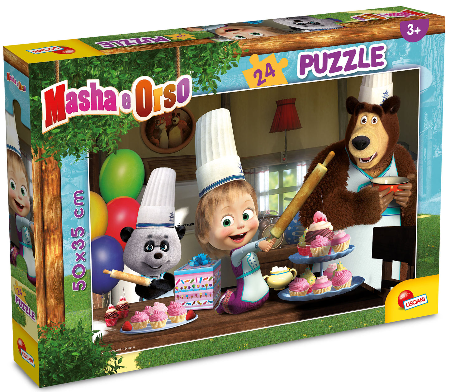 MASHA PUZZLE PLUS 24 - TUTTI INSIEME IMPARIAMO!