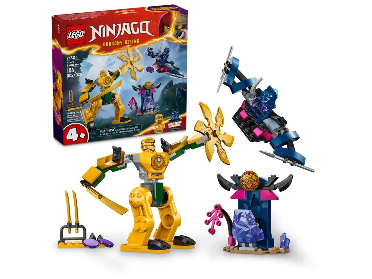 Lego ninjago mech da battaglia di Arin 71804