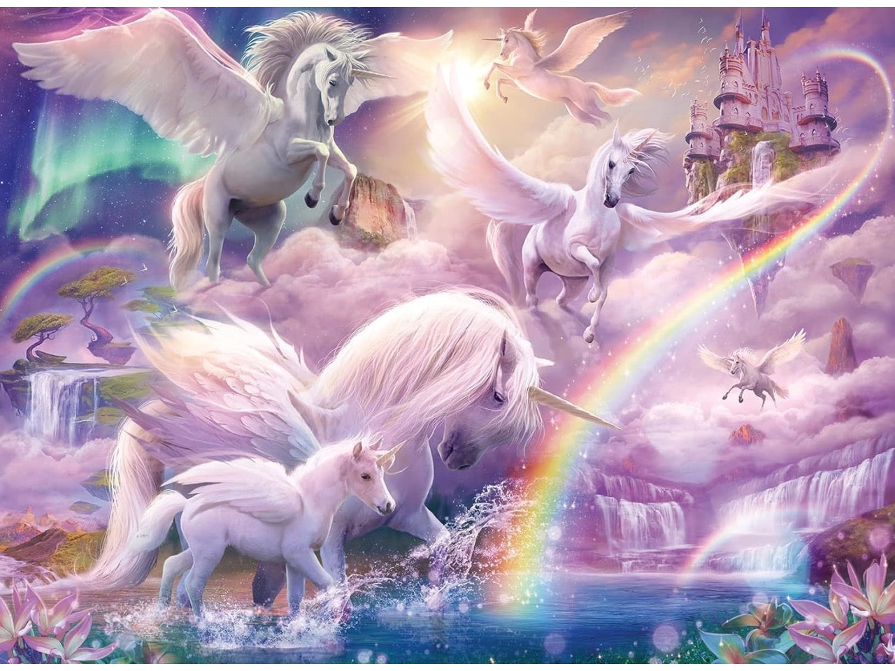 Puzzle Unicorno Pegaso XXL 100pz