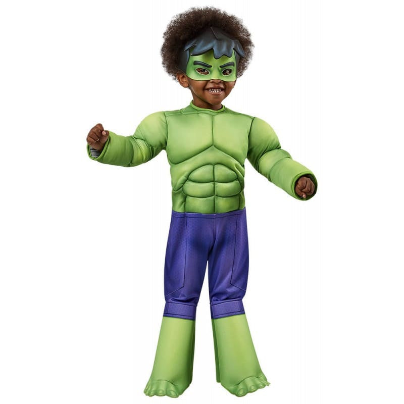 VESTITO HULK TAGLIA XS 2-3 ANNI