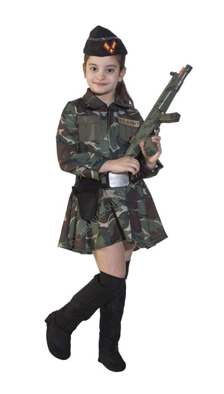 Costume Soldatessa Bambina - 62230