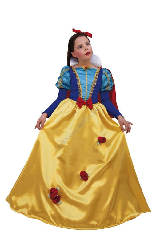 Costume Biancaneve Bambina - 7/8 Anni 62000