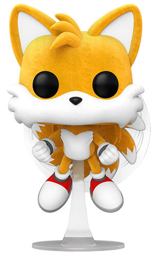 FUNKO POP Sonic the Hedgehog Tails Fly w/Chase Flocked 978