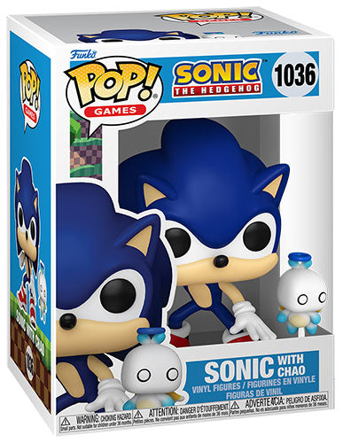 FUNKO POP Sonic the Hedgehog Sonic w/Hero Chao 1036