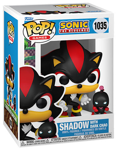 FUNKO POP Sonic the Hedgehog Shadow w/Dark Chao 1035