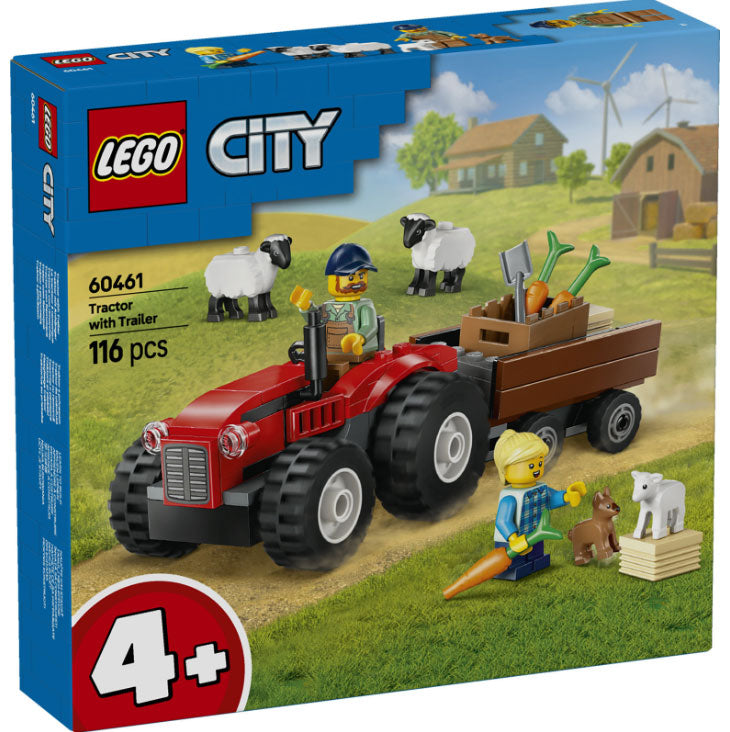 Lego City Pack Trattore con rimorchio e pecore 60461