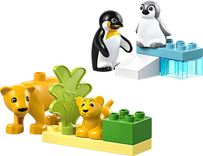 Lego Duplo Town Famiglie di animali: Pinguini e Leoni