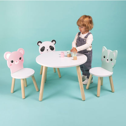 Sedia per bambini in legno – Orsetto Kirumy®