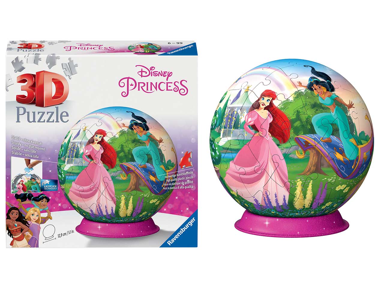 Puzzle 3D Principesse