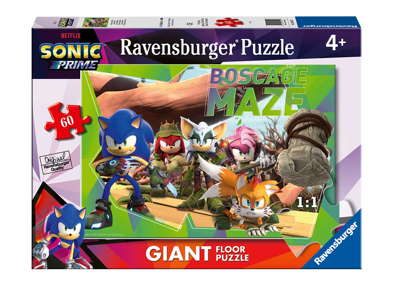 PUZZLE 60 PEZZI SONIC 3162