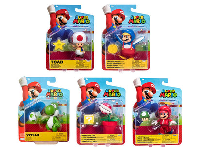 SUPER MARIO 6cm FIGURES WAVE