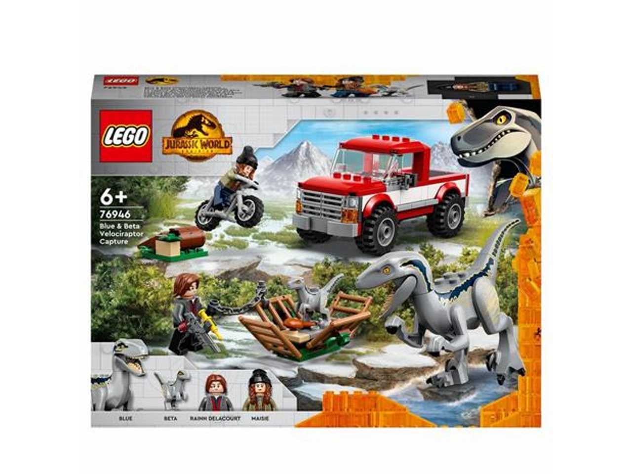 LEGO JURASSIC WORLD CATTURA DEI VELOCIRAPTOR 76946