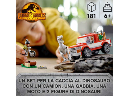 LEGO JURASSIC WORLD CATTURA DEI VELOCIRAPTOR 76946